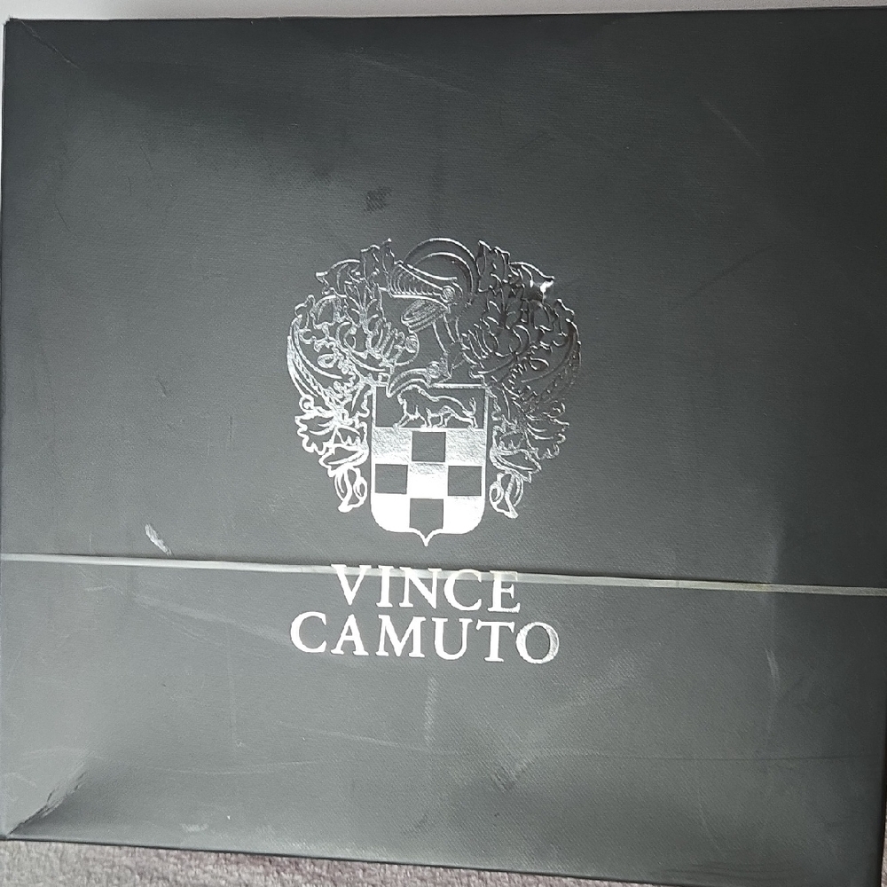 Vince Camuto Beige Woven Platform Sandals - Picture 9 of 10